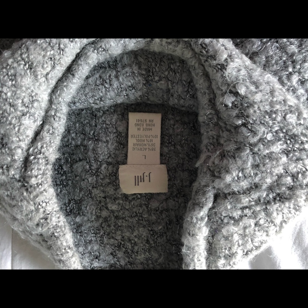 Wool oversized J Jill sweater.